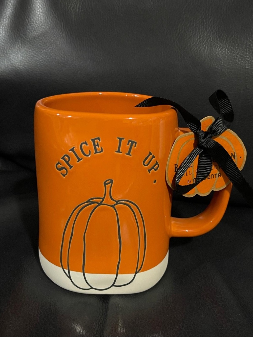 Thanksgiving Rae Dunn SPICE IT UP Mug - Rae Dunn Pumpkin Mug